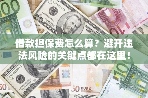 济南借款担保费怎么算？避开违法风险的关键点都在这里！