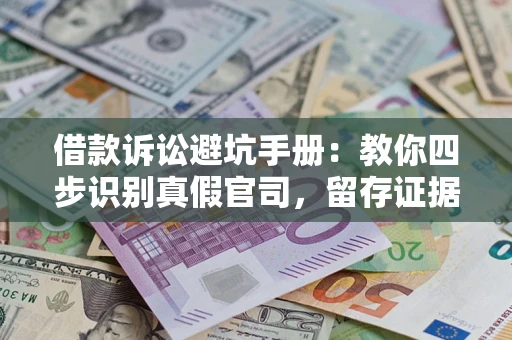 济南借款诉讼避坑手册：教你四步识别真假官司，留存证据不踩雷