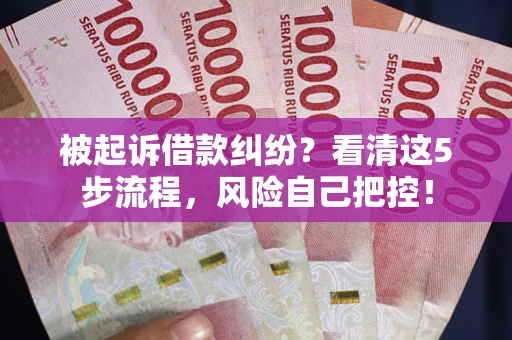 济南被起诉借款纠纷？看清这5步流程，风险自己把控！