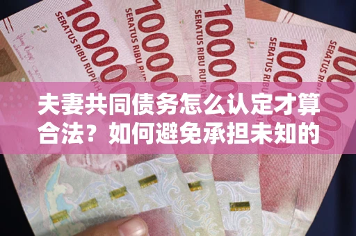济南夫妻共同债务怎么认定才算合法？如何避免承担未知的债务风险？